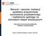 Warunki i sposoby realizacji podstawy programowej wychowania przedszkolnego i kształcenia ogólnego na pierwszym etapie edukacyjnym