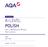 AQA Qualifications A-LEVEL POLISH. Unit 1 Reading and Writing Mark scheme June Version 1.0: Final