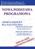 NOWA PODSTAWA PROGRAMOWA