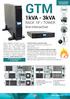 1kVA - 3kVA RACK 19 / TOWER line-interactive