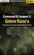 Oficjalny polski poradnik GRY-OnLine do gry. Command & Conquer 3. Gniew Kane'a. autor: Krystian U.V. Impaler Smoszna