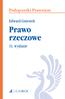 PODRĘCZNIKI PRAWNICZE. E. Gniewek Prawo rzeczowe