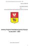 Gminny Program Rewitalizacji gminy Knyszyn na lata w sprawie przyjęcia Gminnego Programu Rewitalizacji gminy Knyszyn na lata