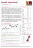 Raport Rynek Akcji. Sytuacja rynkowa. WIG w układzie dziennym. wtorek, 1 sierpnia 2017, 08:42