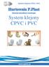 System klejony CPVC i PVC