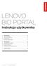 LENOVO BID PORTAL Instrukcja użytkownika