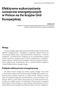 Efektywne wykorzystanie surowców energetycznych w Polsce na tle krajów Unii Europejskiej