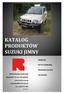 KATALOG PRODUKTÓW SUZUKI JIMNY