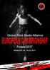 EUROPEAN CHAMPIONSHIPS GSBA 2017 KRAKOW