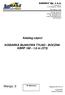 Wersja: 3. Katalog części. KOSIARKA BIJAKOWA TYLNO - BOCZNA KBRP 160-1,6 m (373) SaMASZ Sp. z o.o. Nr fabryczny: Białystok