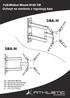 Full-Motion Mount W ith Tilt 3BA-M 3BS-M. PL - Instrukcja Obsługi