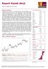 Raport Rynek Akcji. Sytuacja rynkowa. WIG w układzie dziennym. środa, 11 października 2017, 09:01
