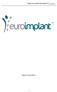Raport roczny spółki Euroimplant SA 2012