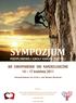 SYMPOZJUM. XIII ZAKOPIAŃSKIE DNI KARDIOLOGICZNE kwietnia 2011 PODYPLOMOWEJ SZKOŁY KARDIOLOGICZNEJ