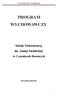 PROGRAM WYCHOWAWCZY PROGRAM WYCHOWAWCZY. Szkoły Podstawowej im. Janiny Sieklickiej w Czernicach Borowych