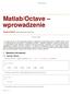 Matlab/Octave wprowadzenie