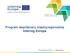 Program współpracy międzyregionalnej Interreg Europa