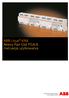 ABB i-bus KNX Aktory Fan Coil FCA/S Instrukcja użytkowania