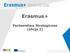 Erasmus+ Partnerstwa Strategiczne (akcja 2)