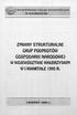 ZMIANY STRUKTURALNE GRUP PODMIOTÓW GOSPODARKI NARODOWEJ W WOJEWÓDZTWIE WAŁBRZYSKIM WI KWARTALE 1995 R.