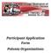 Participant Application Form Polonia Organizations