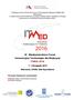 10t Międzynarodowe Forum Innowacyjne Technologie dla Medycyny ITMED 2016