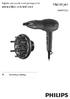 Hairdryer. Register your product and get support at  HP4997/22. Instrukcja obsługi