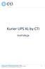 Kurier UPS XL by CTI. Instrukcja