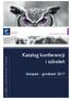 podatki / rachunkowość / finanse Katalog konferencji i szkoleń