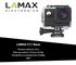 LAMAX X7.1 Naos Wodoszczelna do 30 m Natywne wideo 2,7K przy 30 fps Fotografie w rozdzielczości 16 Mpix WiFi