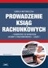 PROWADZENIE KSIĄG RACHUNKOWYCH