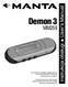 Demon 3 MM259. Aby zapewnić prawidłową obsługę sprzętu zapoznaj się dokładnie z instrukcją i zachowaj ją na przyszłość.