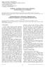 WORKING AND PRODUCTION CHARACTERISTICS OF SELECTED FLAT FAN NOZZLES CHARAKTERYSTYKA UŻYTKOWA I PRODUKCYJNA WYBRANYCH ROZPYLACZY PŁASKOSTRUMIENIOWYCH