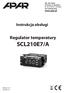 SCL210E7/A. Regulator temperatury. Instrukcja obsługi