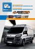 EQUIPAMIENTO DE VEHÍCULOS COMERCIALES WYPOSAZENIE SAMOCHODÓW SERWISOWYCH PEUGEOT BOXER