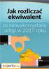 Podstawa ekwiwalentu... 1 Pracownicy niepełnoetatowi... 2 Ekwiwalent dla pracownika niepełnosprawnego... 4 Składki i podatek... 6