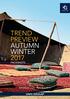 TREND PREVIEW AUTUMN WINTER 2017 PACKSHOTS