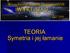 Wszechświat cząstek elementarnych WYKŁAD 7 21.IV TEORIA Symetria i jej łamanie