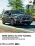BMW SERII ACTIVE TOURER. Z PAKIETEM SERWISOWYM SERVICE INCLUSIVE LAT / KM.