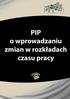 PIP o wprowadzaniu zmian w rozkładach czasu pracy