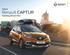 Nowe. Renault CAPTUR. Katalog akcesoriów