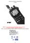 Instrukcja obsługi radiotelefonu H-520