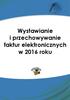 Wystawianie i przechowywanie faktur elektronicznych w 2016 roku