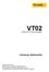VT02. Instrukcja użytkownika. Visual IR Thermometer
