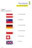 Rozdzia³. 1. Station Jakie to pañstwo? 1. Deutschland. 2. England. 3. Liechtenstein. 4. die Schweiz. 5. Österreich. 6. Polen F. Ich und die anderen