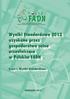 Wyniki Standardowe 2012 uzyskane przez gospodarstwa rolne uczestniczące w Polskim FADN
