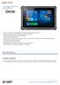 Getac F110. Pełny opis produktu. Fully Rugged Tablet 11.6 HD Windows 10