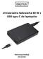 Uniwersalna ładowarka 60 W z USB typu C do laptopów