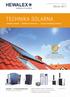 TECHNIKA SOLARNA. Oferta Zestawy solarne Kolektory słoneczne Osprzęt instalacji solarnej