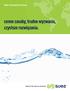 Water Technologies & Solutions. cenne zasoby, trudne wyzwania, czystsze rozwiązania.